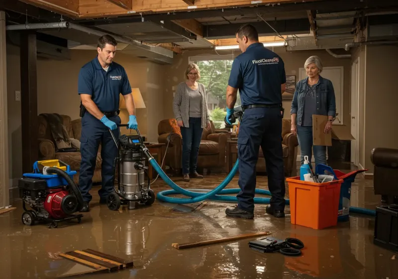 Basement Water Extraction and Removal Techniques process in Lillington, NC